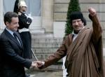 Gadafi y Sarkozy en Francia