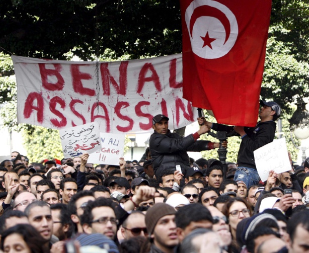 Protestas en Tunez